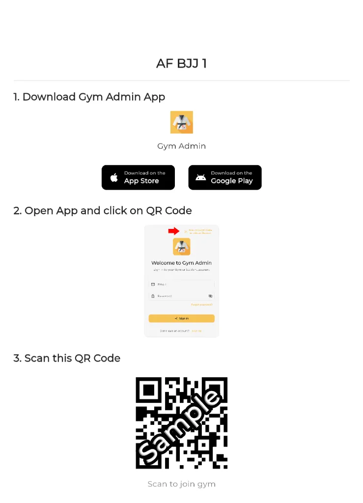 Student QR Code Login Guide
